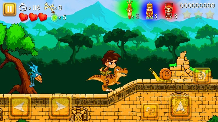 Super Warrior Dino Adventures screenshot image 3_Popularmodapk.com