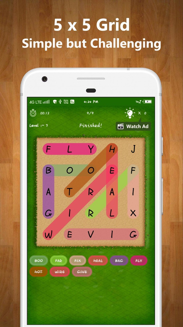 Word Search - Word Link screenshot image 2_Popularmodapk.com