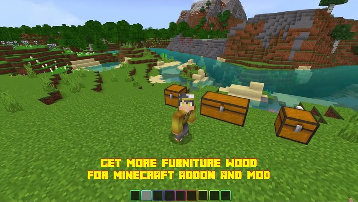 Mod furniture wood minecraft screenshot image 7_Popularmodapk.com