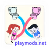 Toilet Rush Race: Draw Puzzle<span>(AD Remove-Free Rewards)</span>0.9_Popularmodapk.com
