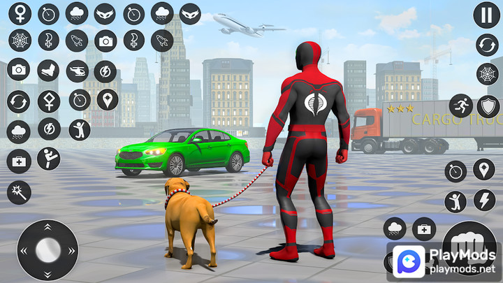 Rope Spider Hero: Spider Games<span>(Speed change)</span> screenshot image 5_Popularmodapk.com