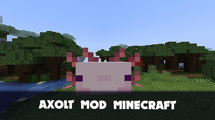 Axolotl Mod for Minecraft PE screenshot image 3_Popularmodapk.com