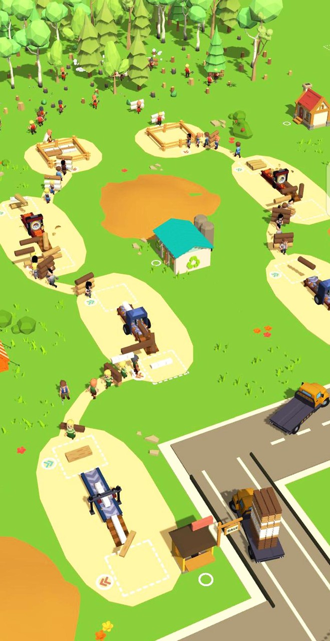 Lumber Empire: Idle Wood Inc screenshot image 5_Popularmodapk.com