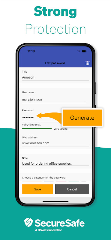 SecureSafe | Password manager screenshot image 3_Popularmodapk.com