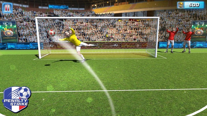 Penalty Kick: Soccer Strike 3D screenshot image 4_Popularmodapk.com