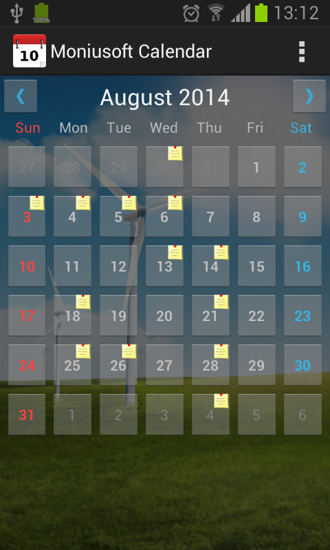 Moniusoft Calendar screenshot image 30_Popularmodapk.com