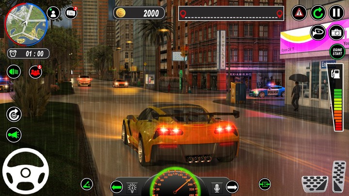 US Car Parking School Car Game screenshot image 5_Popularmodapk.com