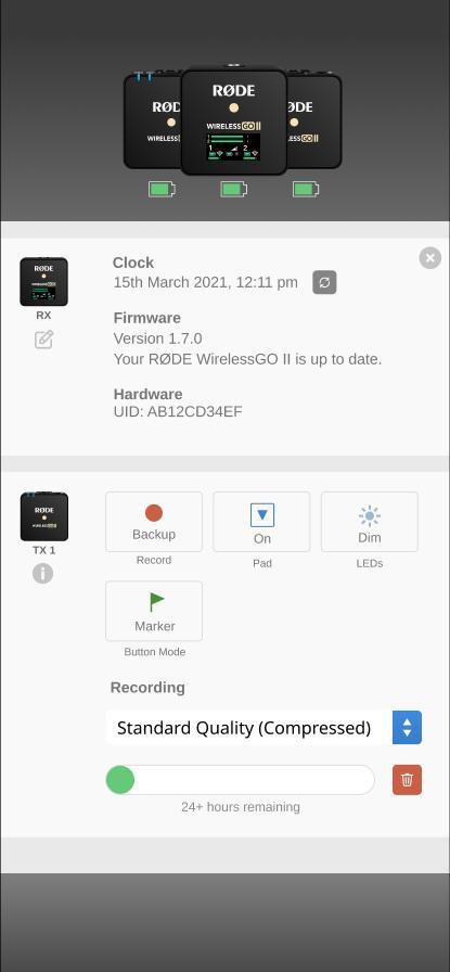 RØDE Central Mobile screenshot image 2_Popularmodapk.com
