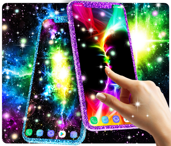 Glowing live wallpaper screenshot image 6_Popularmodapk.com