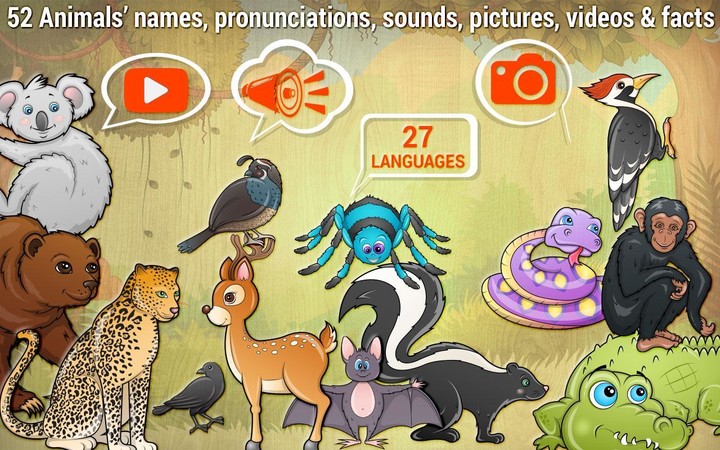 Kids puzzle games. Animal game screenshot image 1_Popularmodapk.com