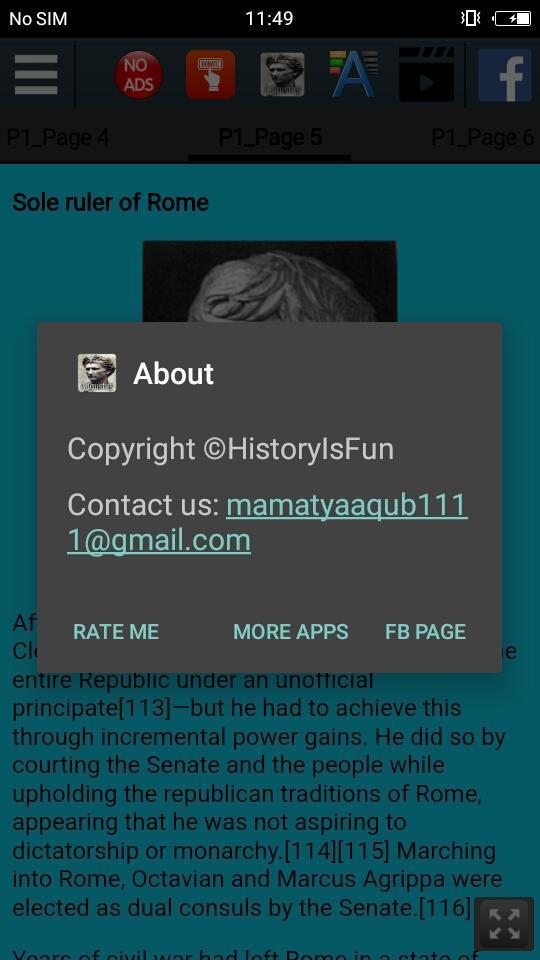 Biography of Caesar Augustus screenshot image 3_Popularmodapk.com