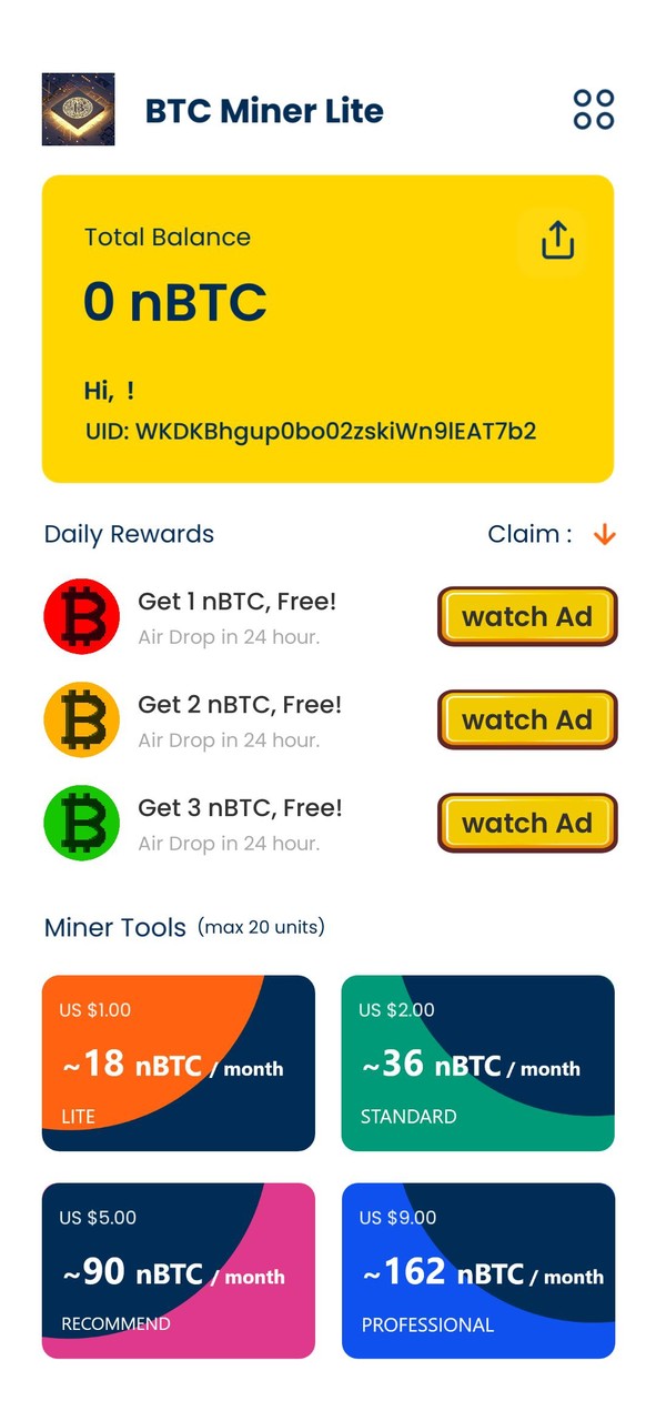 BTC Miner Lite screenshot image 4_Popularmodapk.com