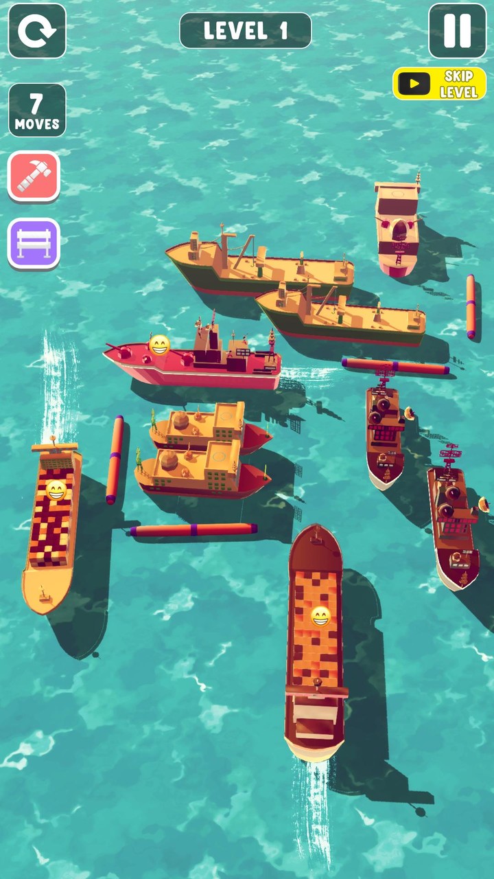 Parking Jam: Boat Parking Game screenshot image 4_Popularmodapk.com