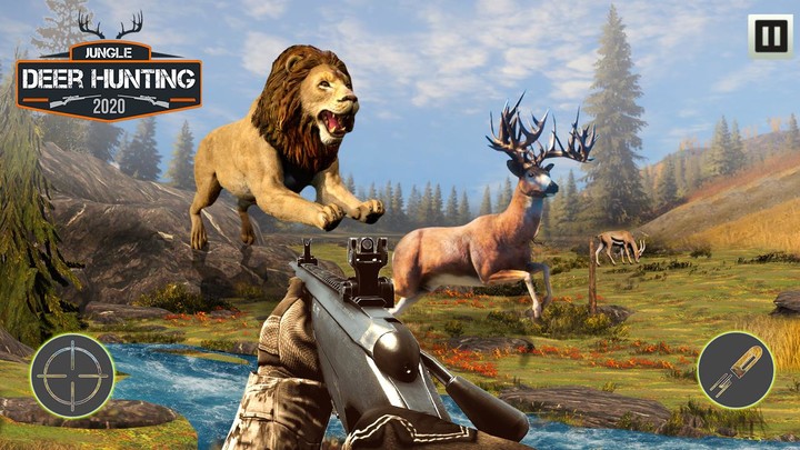 Jungle Deer Hunting Simulator screenshot image 1_Popularmodapk.com