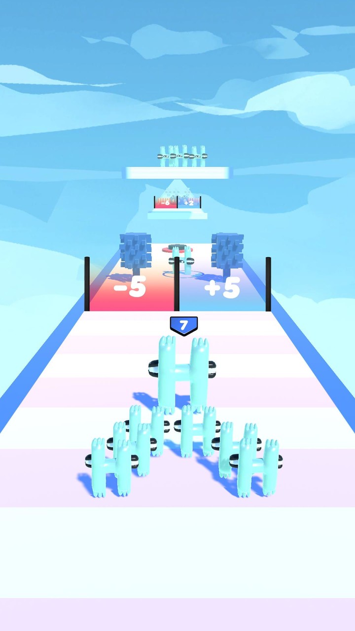 Merge Alphabet 3D Lore Run screenshot image 3_Popularmodapk.com