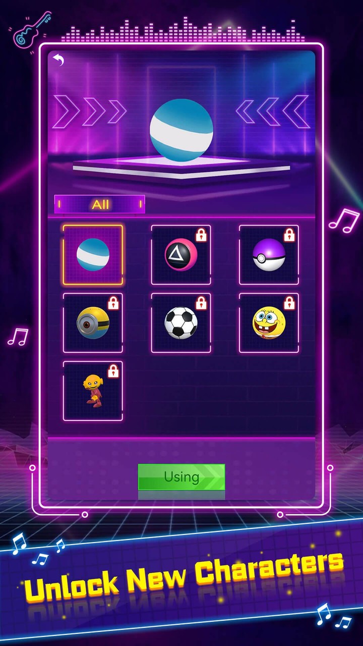 Rolling Ball 3D: Music Hop screenshot image 4_Popularmodapk.com