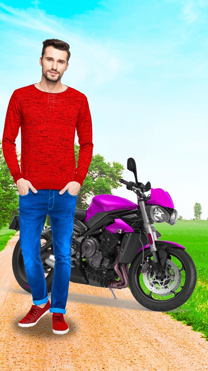 Bike Photo Editor:Photo Frames screenshot image 2_Popularmodapk.com