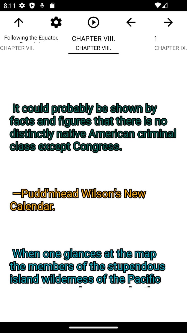 Book: Following the Equator screenshot image 2_Popularmodapk.com