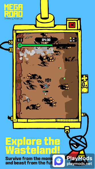 Mega Road : Roguelike ARPG<span>(No Ads)</span> screenshot image 1_Popularmodapk.com