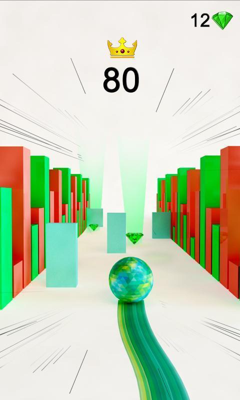 Ball Rolling Catch Up Rush screenshot image 3_Popularmodapk.com