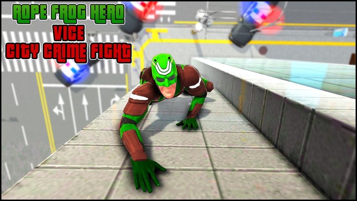 Gangster Crime: Rope Frog Hero screenshot image 1_Popularmodapk.com
