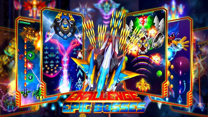 Galaxy Shooter - Space Battle screenshot image 4_Popularmodapk.com