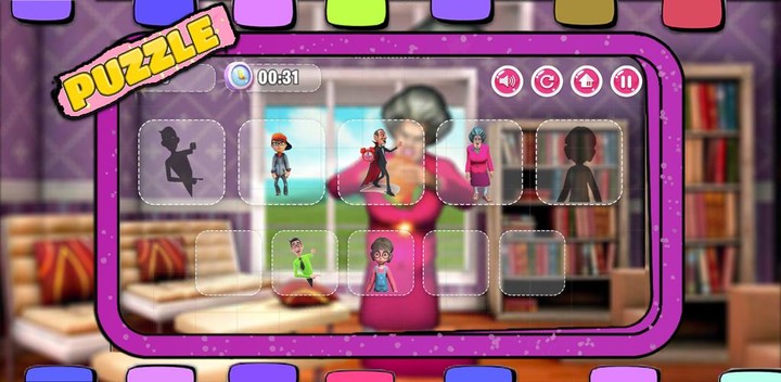 Scary Puzzle Teacher screenshot image 2_Popularmodapk.com