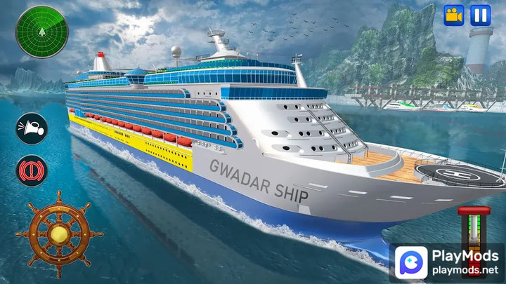 Real Cruise Ship Driving Simul<span>(Unlimited Money)</span> screenshot image 2_Popularmodapk.com