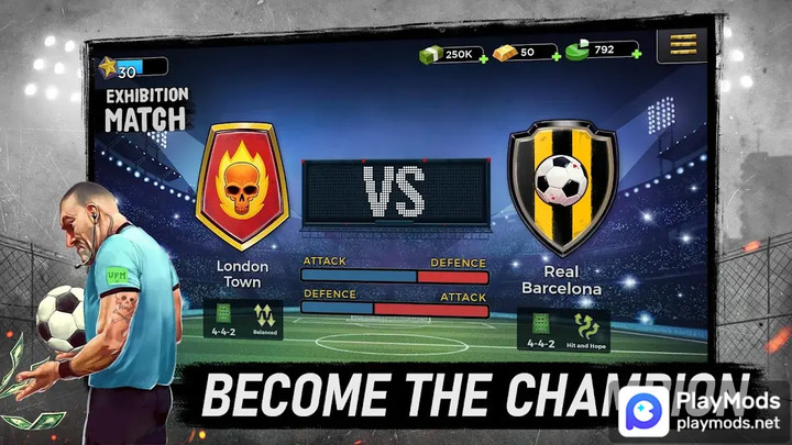 Underworld Football Manager<span>(Speed change)</span> screenshot image 3_Popularmodapk.com