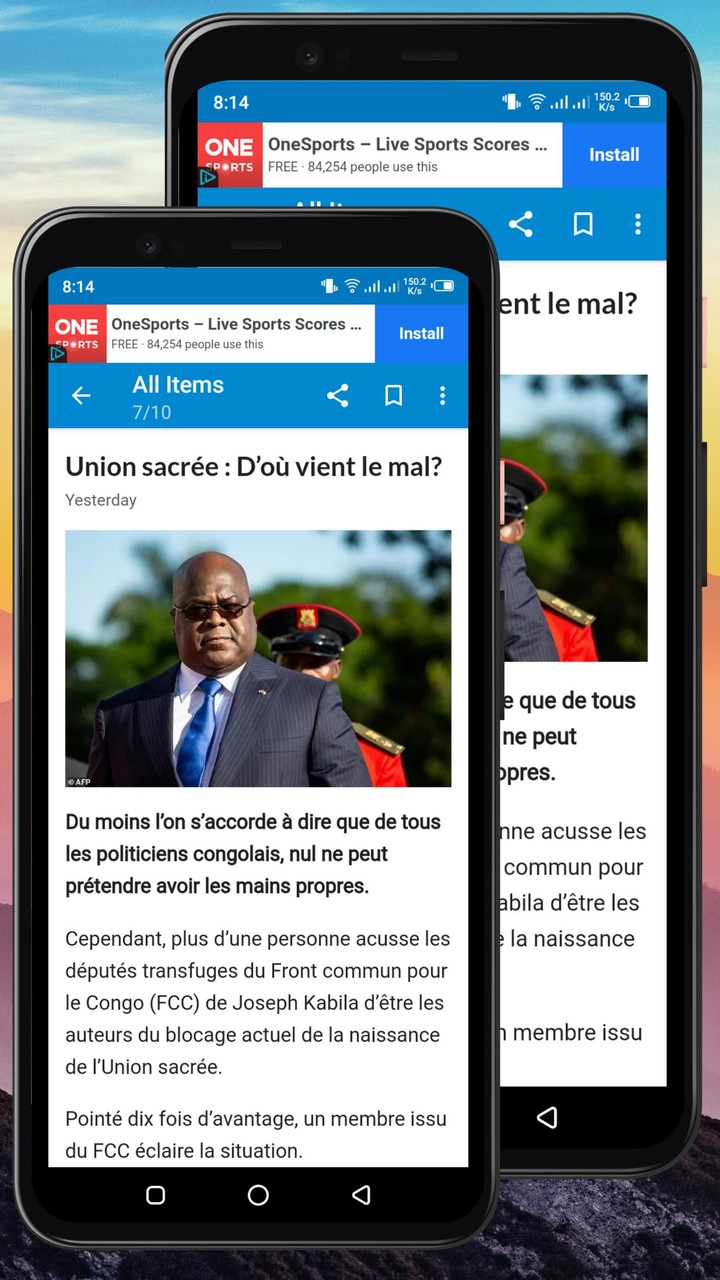 Congo Actualités, - vidéos et infos en direct screenshot image 6_Popularmodapk.com