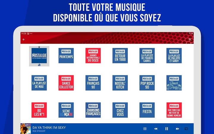 Nostalgie : Radio, Podcasts screenshot image 4_Popularmodapk.com