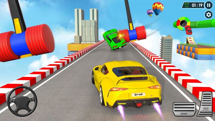 Mega Ramps Stunt Car Games 3D screenshot image 3_Popularmodapk.com