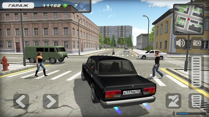 Lada 2107 Russian City Driving<span>(Mod APK)</span> screenshot image 2_Popularmodapk.com