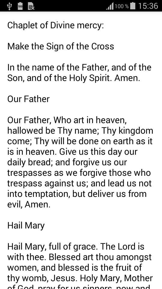 Chaplet of Divine mercy audio screenshot image 6_Popularmodapk.com