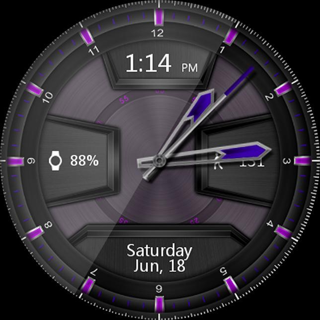 Daring Graphite HD Watch Face screenshot image 16_Popularmodapk.com