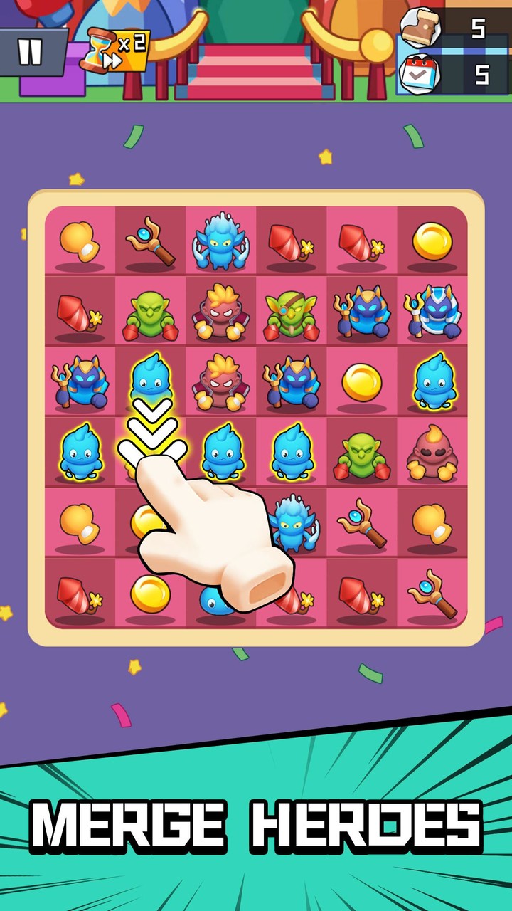 Legend Legion: Merge Idle TD screenshot image 1_Popularmodapk.com