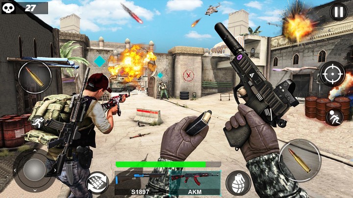 Cover Strike 3D Fields of War screenshot image 1_Popularmodapk.com