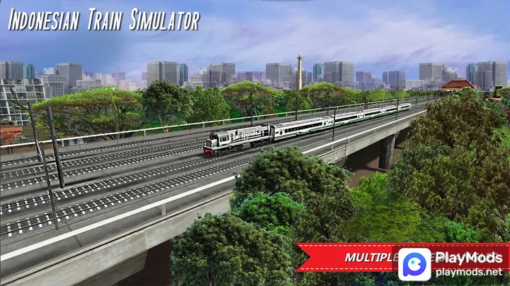 Indonesian Train Simulator<span>(No Ads Free Rewards)</span> screenshot image 1_Popularmodapk.com