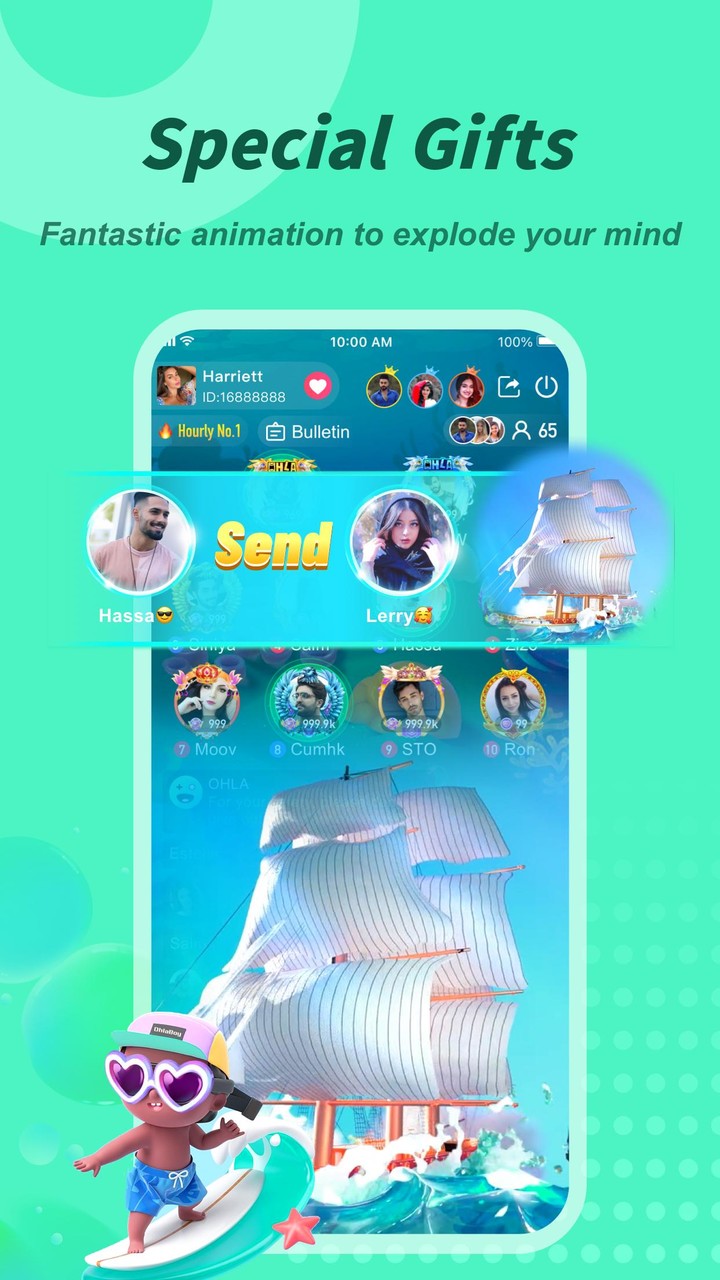 OHLA - Group Voice Chat screenshot image 3_Popularmodapk.com