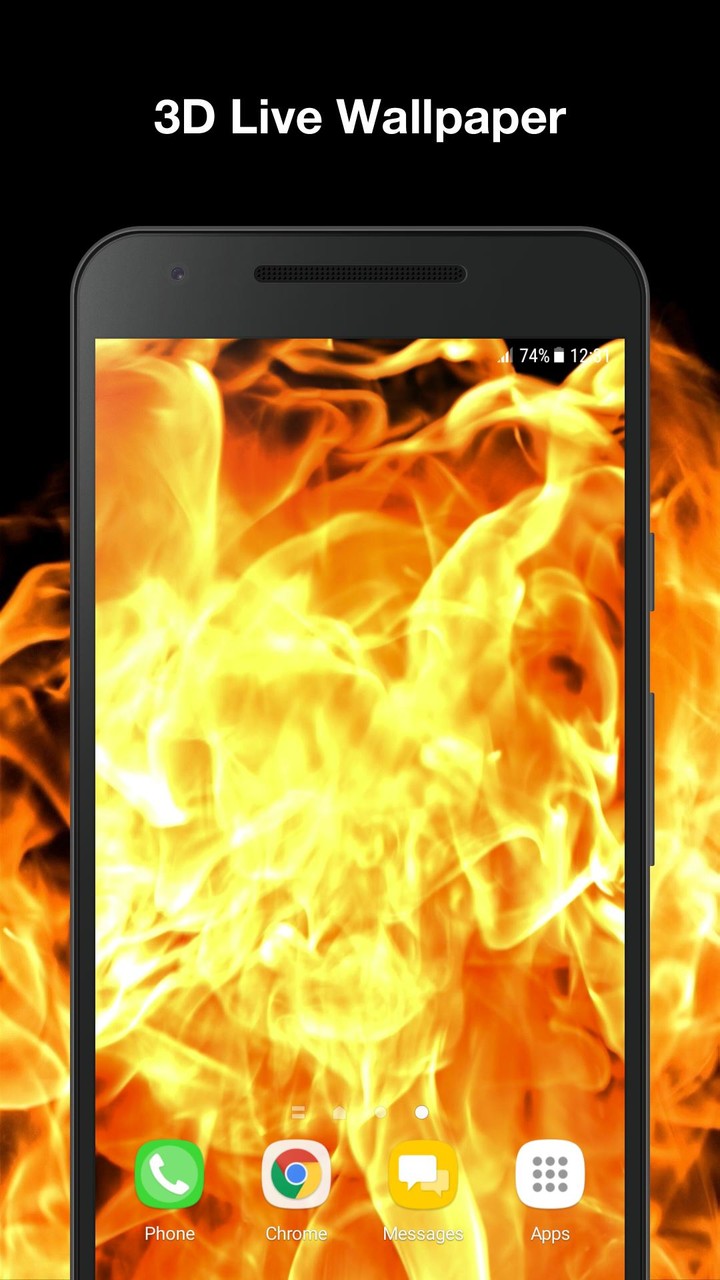 Fire Explosion Live Wallpaper screenshot image 6_Popularmodapk.com