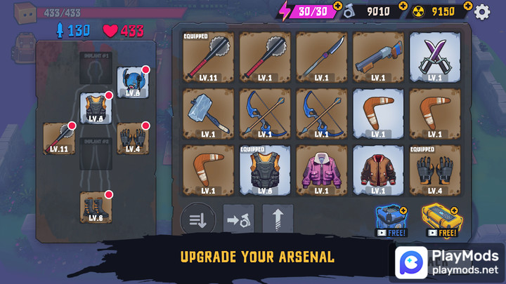 Box Head: Zombie Warfare<span>(Unlimited Uranium)</span> screenshot image 2_Popularmodapk.com