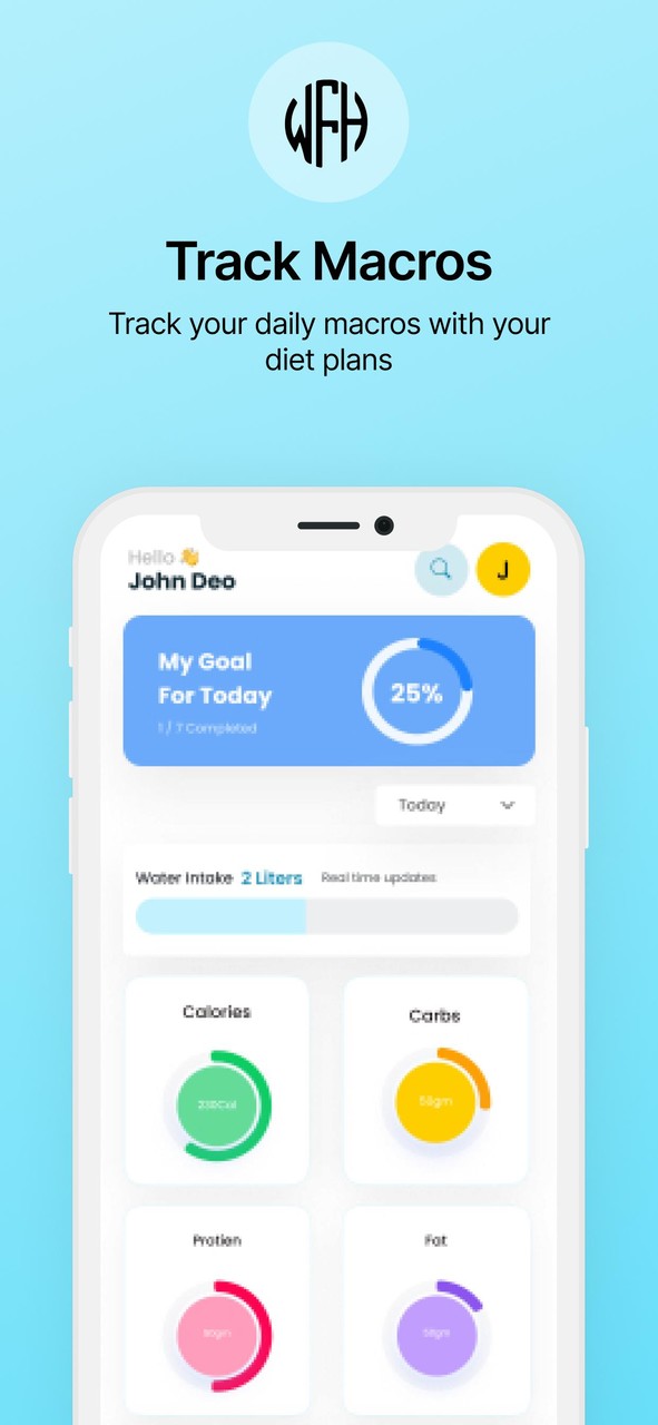 WFH - Wellness Fitness Health screenshot image 1_Popularmodapk.com