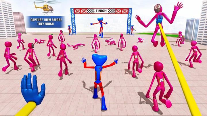 Poppy Rope Hero Stickman Games screenshot image 12_Popularmodapk.com