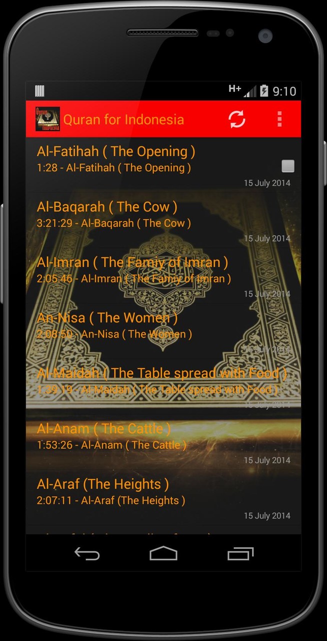 Quran for Indonesia AUDIO screenshot image 11_Popularmodapk.com
