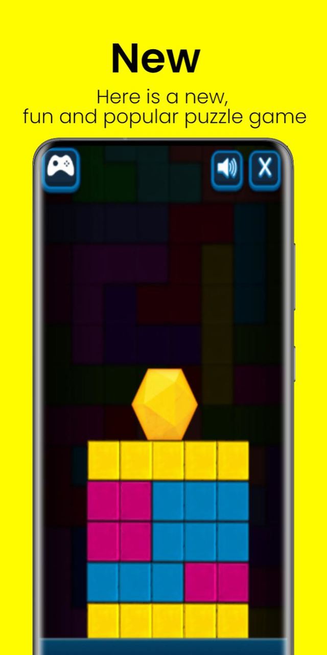 The Hexagon Fall Game screenshot image 2_Popularmodapk.com