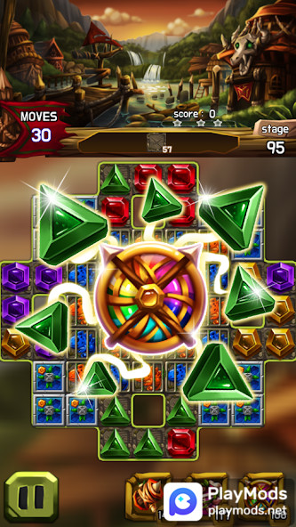 Jewel Amazon : Match 3 Puzzle<span>(Remove ads)</span> screenshot image 2_Popularmodapk.com