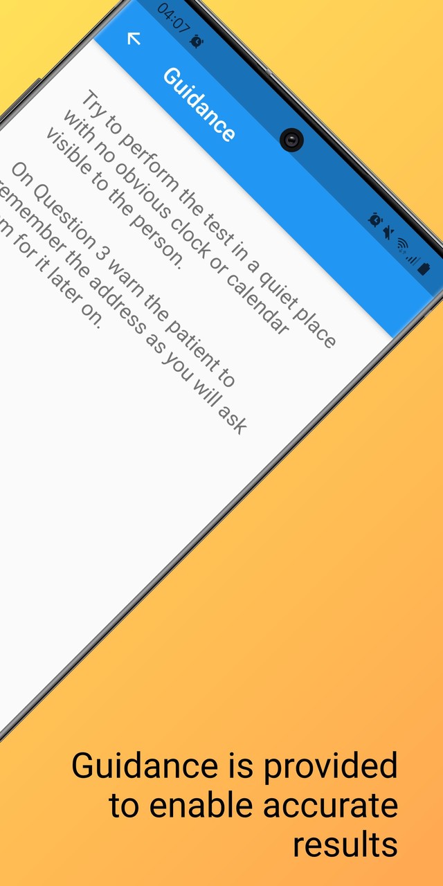 6CIT: Six Cognitive Item Test screenshot image 3_Popularmodapk.com