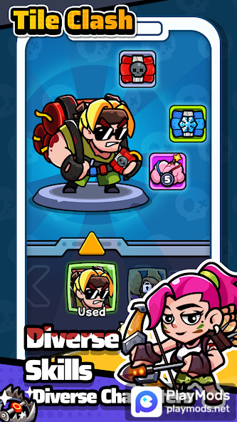 Tile Clash TD:Trap Defense<span>(Unlimited Money)</span> screenshot image 4_Popularmodapk.com