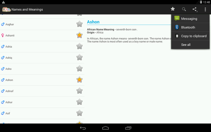 Firstname: Names and Meanings screenshot image 15_Popularmodapk.com
