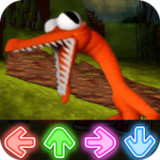 Orange Rainbow Friends FNF Mod2_Popularmodapk.com